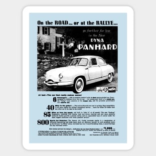 PANHARD DYNA - advert Sticker